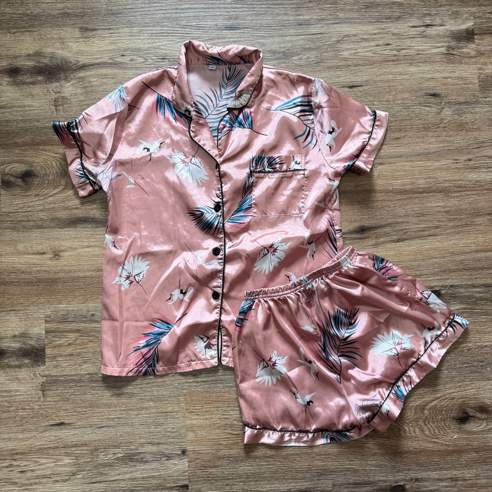 Pajama shorts set